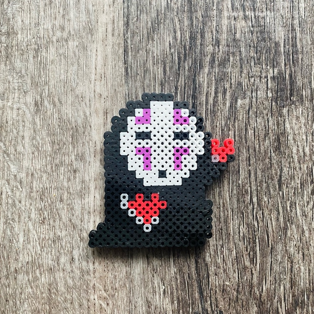 Anime Spirited Away No Face Studio Ghibli collectible magnet perler beads